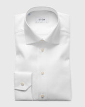 Load image into Gallery viewer, ETON 310079100 WHITE TEXTURED TWILL SC SHIRT
