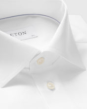 Load image into Gallery viewer, ETON 310079100 WHITE TEXTURED TWILL SC SHIRT
