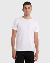 Load image into Gallery viewer, REPLAY R0012660M3590 WHITE CREW TEE
