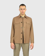 Load image into Gallery viewer, FANCKINO SARTORIA FSS24-748 PL LATTE OVERSHIRT CHORE JACKET
