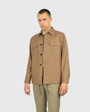 Load image into Gallery viewer, FANCKINO SARTORIA FSS24-748 PL LATTE OVERSHIRT CHORE JACKET
