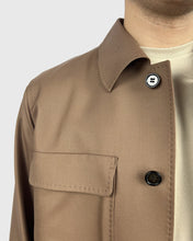 Load image into Gallery viewer, FANCKINO SARTORIA FSS24-748 PL LATTE OVERSHIRT CHORE JACKET
