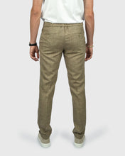 Load image into Gallery viewer, FRANCKINO SARTORIA FSS24 LIN1 SLUB JOGGER - BRN TROUSER
