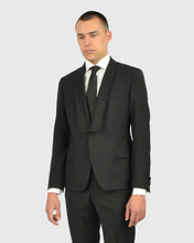 Load image into Gallery viewer, FRANCKINO SARTORIA FSS24 PL.1B 2PSU BLACK NEAPOLITAN TUXEDO
