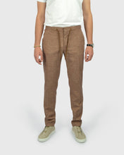 Load image into Gallery viewer, FRANCKINO SARTORIA FSS24 SLUB.1 JOGGER - TAN TROUSER
