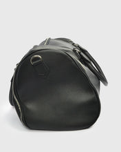 Load image into Gallery viewer, KARL LAGERFELD 8015930-990 BLACK CALF LEATHER TRAVEL BAG
