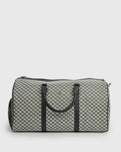Load image into Gallery viewer, KARL LAGERFELD 805900-990 BLACK CANVAS OVERNIGHT BAG

