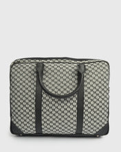 Load image into Gallery viewer, KARL LAGERFELD 805902-990 BLACK CANVAS LAPTOP BAG
