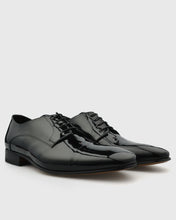 Load image into Gallery viewer, VINCENT &amp; FRANKS VFS24RO BLACK PATENT DERBY SHOE
