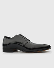 Load image into Gallery viewer, VINCENT &amp; FRANKS VFS24RO BLACK PATENT DERBY SHOE
