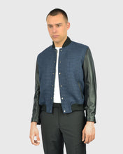 Load image into Gallery viewer, VINCENT &amp; FRANKS W2448213/6 BLUE BOMBER JACKET
