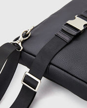 Load image into Gallery viewer, KARL LAGERFELD 815904-990 BLACK CALF LEATHER CROSSBODY BAG
