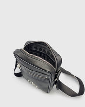 Load image into Gallery viewer, KARL LAGERFELD 815409-990 BLACK CALF LEATHER CROSSBODY BAG
