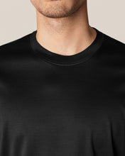 Load image into Gallery viewer, ETON 100002356178 SS FILO DI SCOZIA BLACK CREW T-SHIRT
