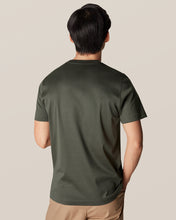 Load image into Gallery viewer, ETON 10000235669 SS FILO DI SCOZIA DARK-GREEN CREW T-SHIRT
