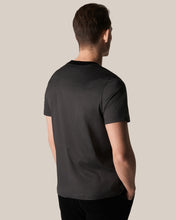 Load image into Gallery viewer, ETON 10000358819 SS FILO DI SCOZIA BLACK CREW T-SHIRT
