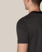 Load image into Gallery viewer, ETON 10000358819 SS FILO DI SCOZIA BLACK CREW T-SHIRT
