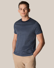 Load image into Gallery viewer, ETON 10000358829 SS FILO DI SCOZIA BLUE CREW T-SHIRT
