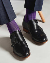 Load image into Gallery viewer, PANTHERELLA 5614 PAN BURGANDY SOCKS
